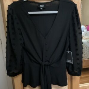 Black Women's Blouse